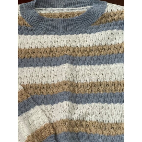 Women's Drop Shoulder Loose Fit Sweaters Set of 3 Size Small - Picture 11 of 16